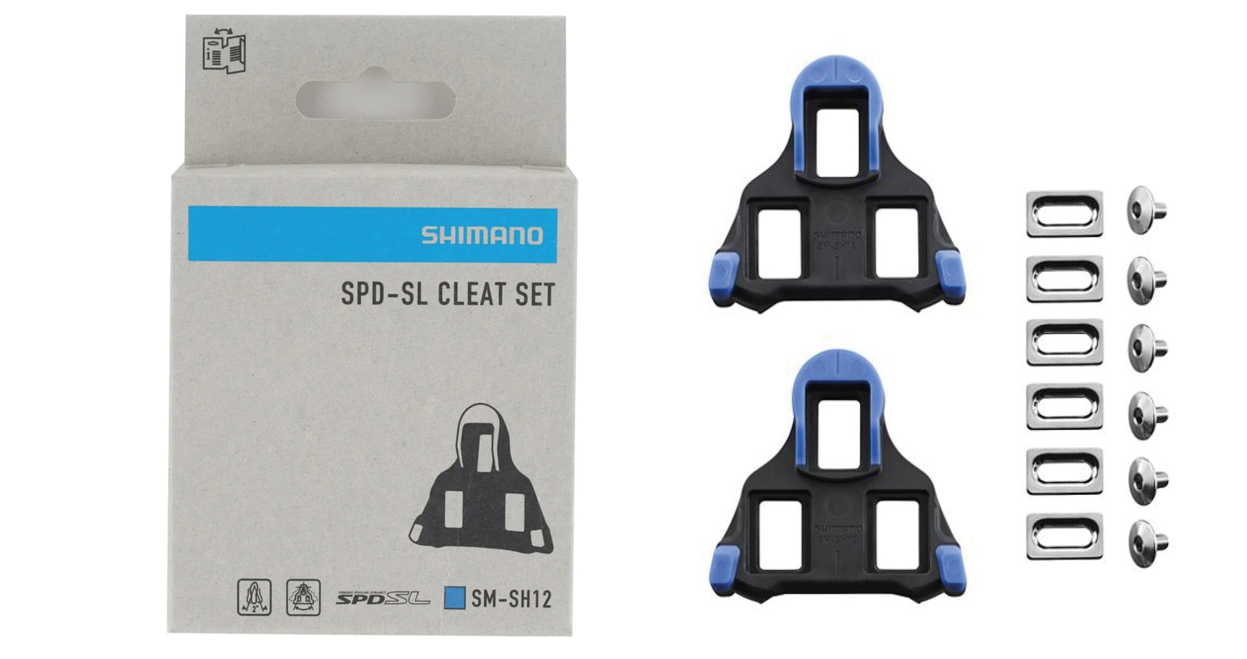 Par de calas/chocles SPD-SL | Compatibles con Pedales Shimano de ruta - Imagen 3