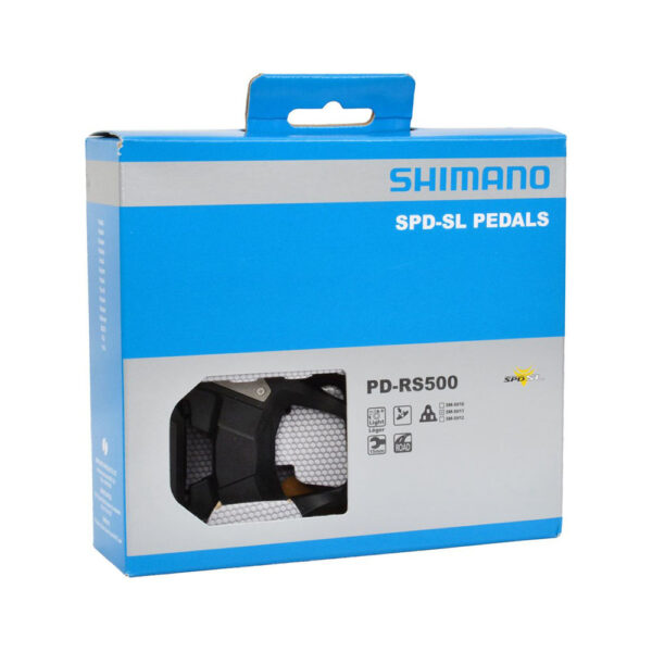 Pedales automáticos Shimano PD-RS500 para Ruta SPD-SL | con calas SM-SH11 - Imagen 2