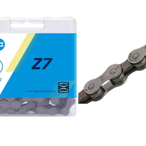 CADENA 7 VEL 1/2X3/32 114L Z7 MARRON KMC